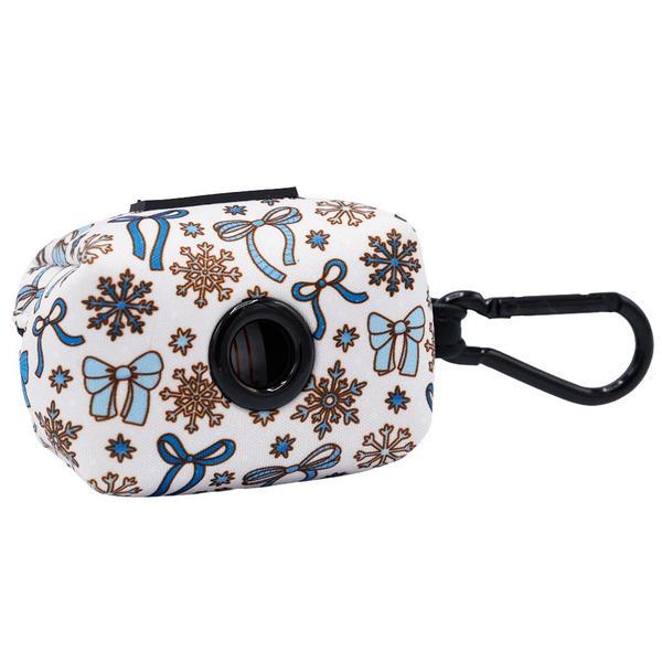 Waste Bag Holder With Bow Pattern