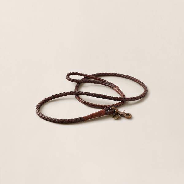 Braided Leather Leash
