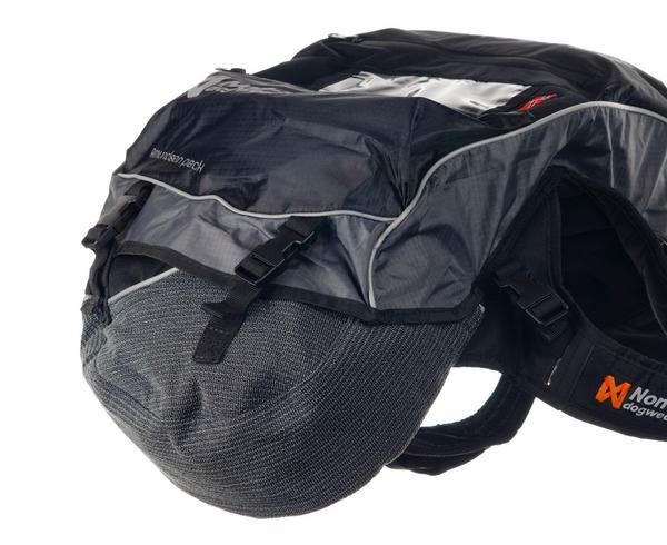 Heavy-duty dog backpack for expeditions and strength training