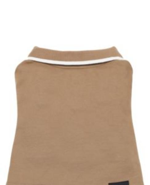 Classic Polo Shirt with Contrast Logo and Sporty Tipping