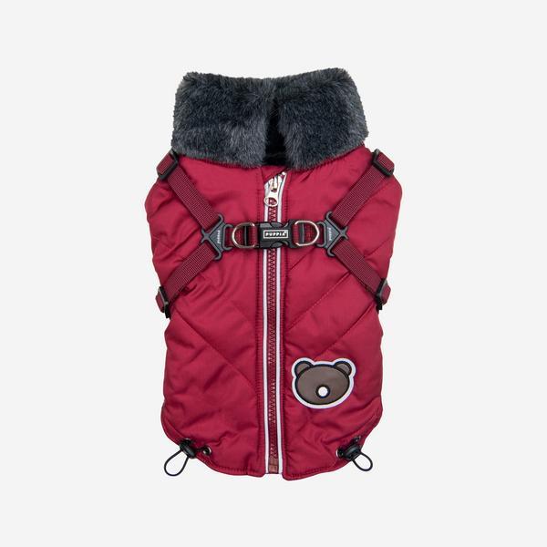 Quilted Shell With Bear Patch