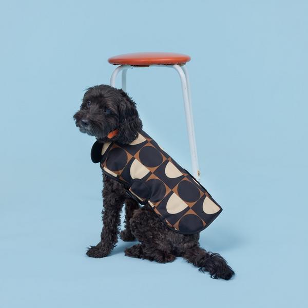 Spot Square Mocha Coat