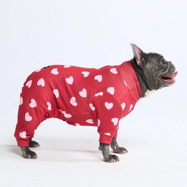Pajama Red Hearts