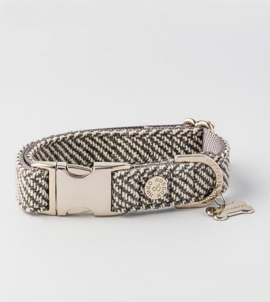 Tweed Metal Buckle Collar