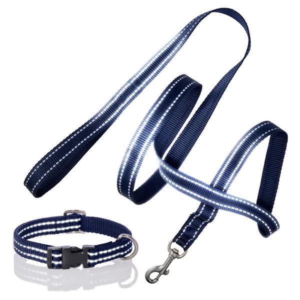 Hardy Reflective Leash And Collar Set
