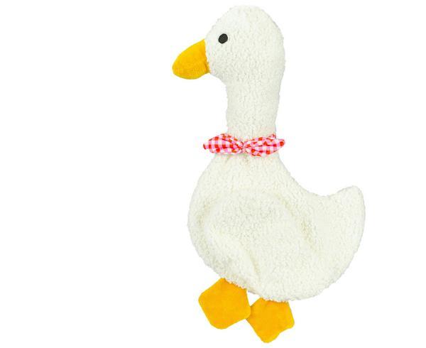 Crinkle White Duck Toy