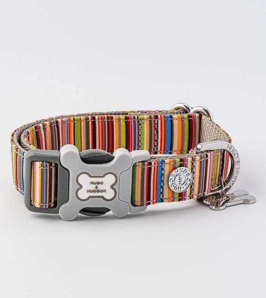 Striped Multi-Colour Fabric Collar