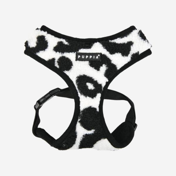 Plush Winter Harness With Serval Print