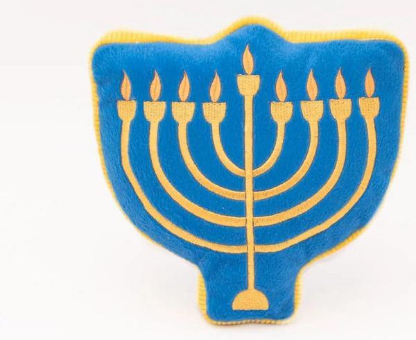 Hanukkah Menorah Squeakie Toy