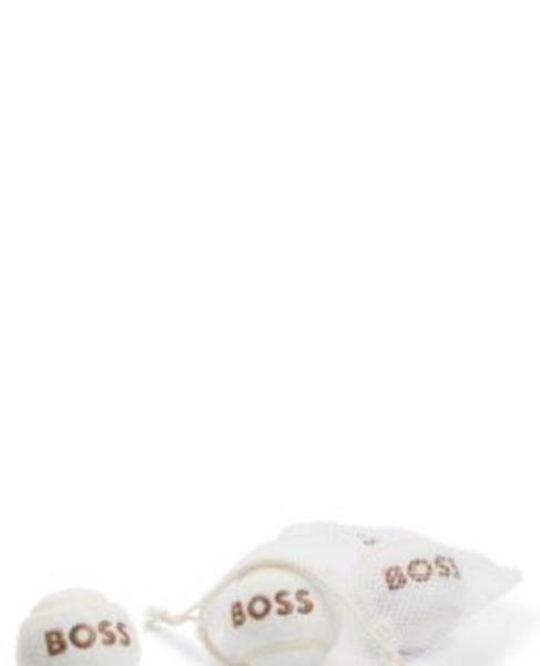 Set Of Resilient Balls With Mesh Travel Pouch