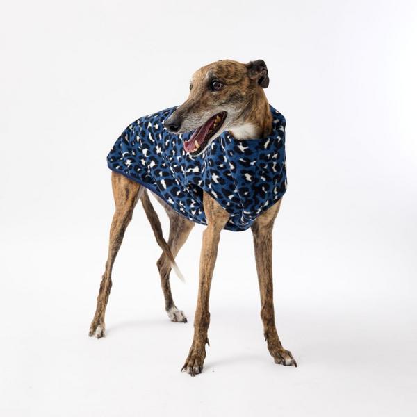 Floofy Fleece Coat Animal Print