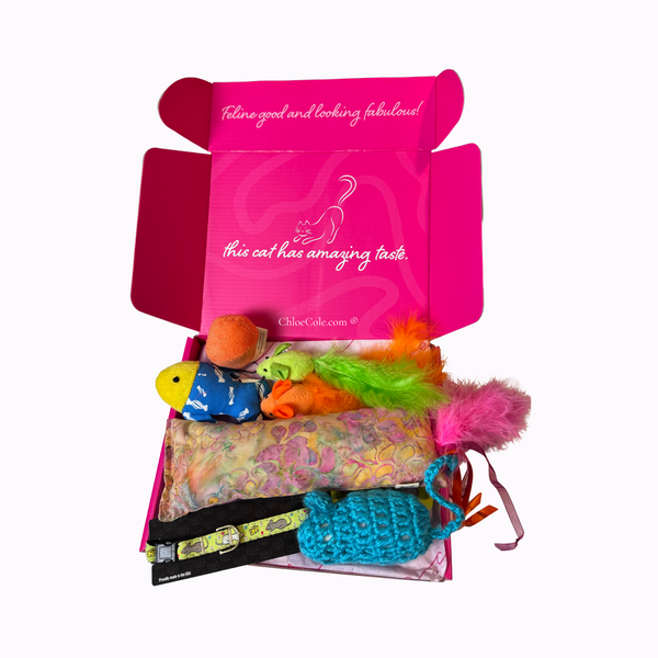 Mouse Collar And Catnip Toy Collection