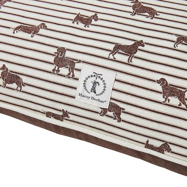 Ticking Rectangle Bed Cover