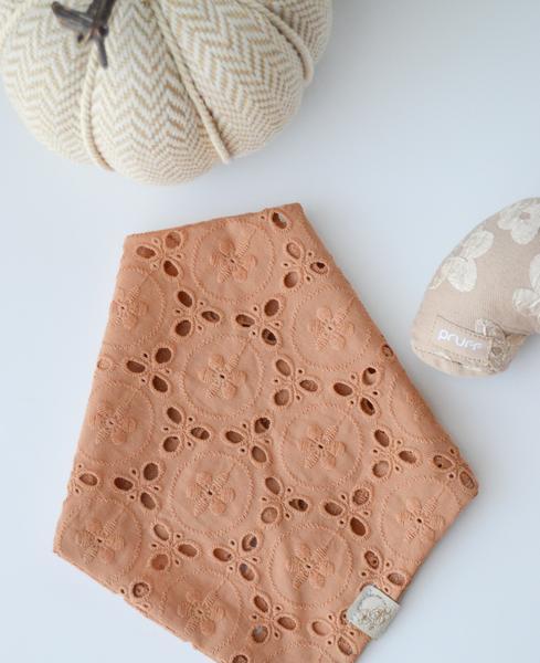 Caramel Eyelet Bandana