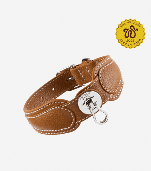 Luxury Adjustable Pet Collar with Signature Turnlock