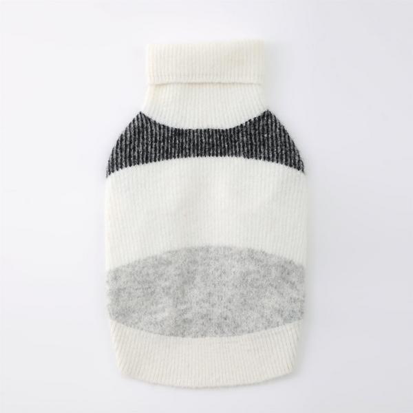 Turtleneck Contrast Stripe Jumper