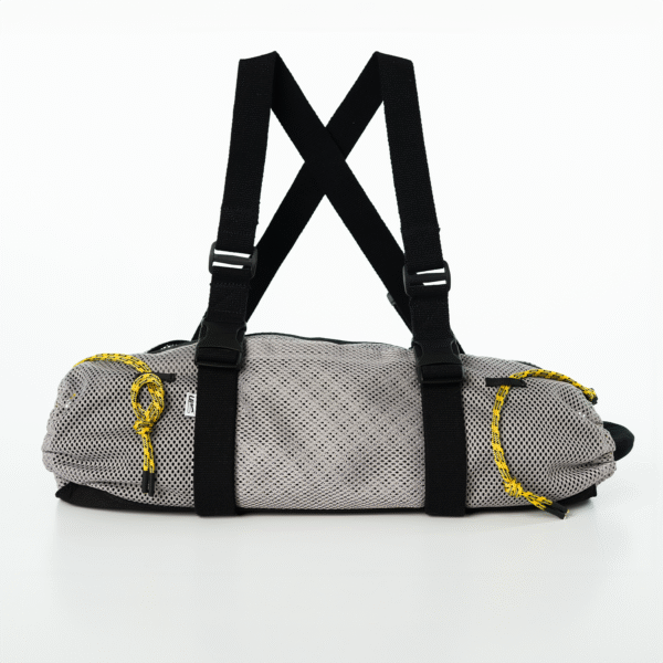 Mesh Backpack With Padded Pillow And Aluminum Base