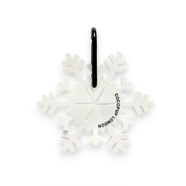 Snowflake Poop Bag Holder Pocket