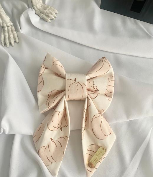 Little Pumpkin Sailor Bow Tie