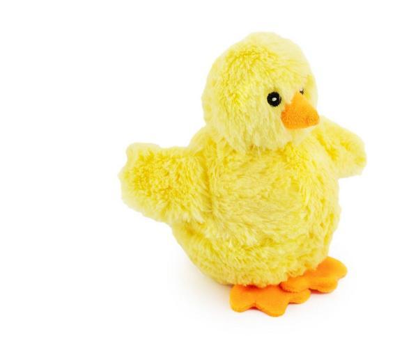 Plush Duck Toy With Squeaker Ball
