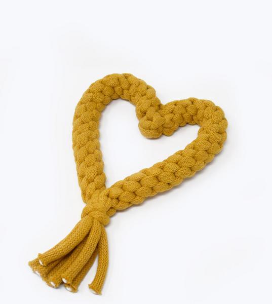 Heart Tug Rope Toy