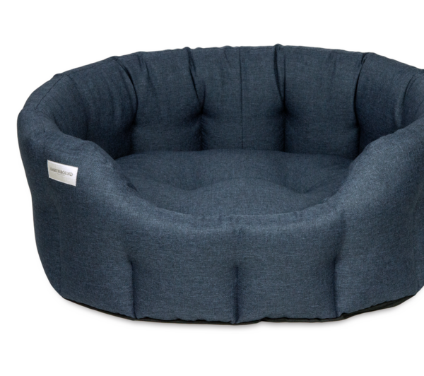 Round Eden Bed Ocean Blue