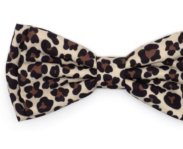 Leopard Print Bow Tie