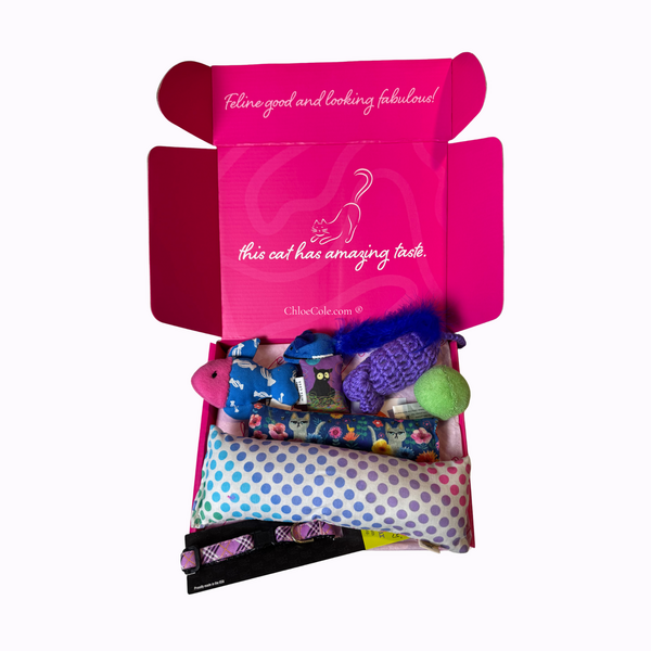 Lavender Collar And Catnip Toy Collection