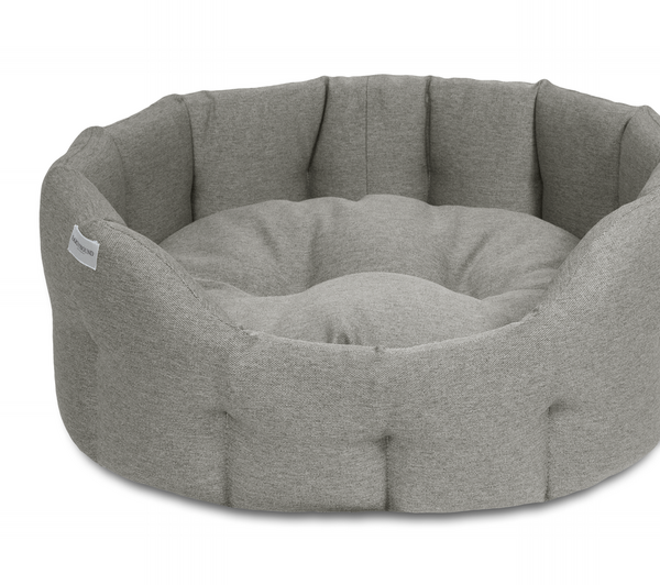 Round Camden Bed Gray