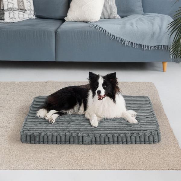 Faux Rabbit Fur Warm Orthopedic Bed