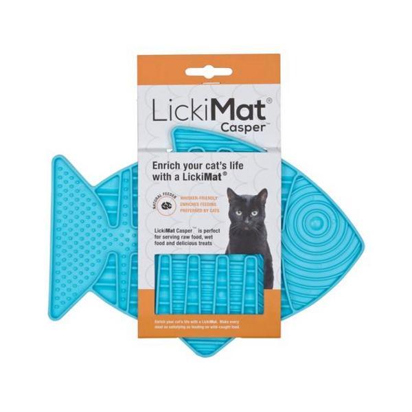 Fish-Shaped Textured Licking Mat