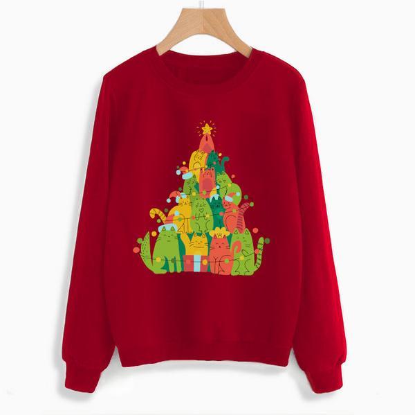 Festive Christmas Tree Sweatshirt