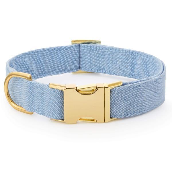 Blue Chambray Collar