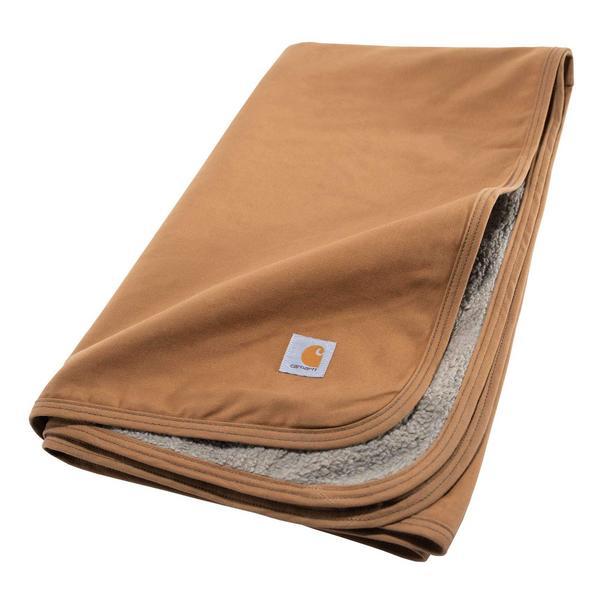 Firm Sherpa-Lined Reversible Blanket