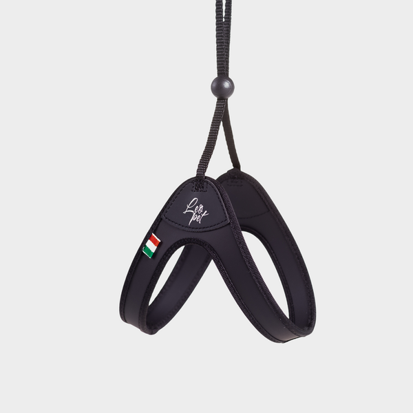 Black PVC And Nylon Harness