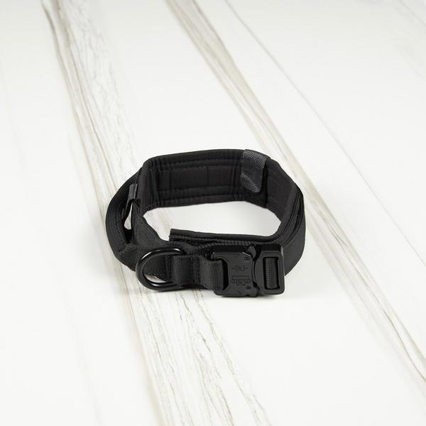 Tactical Nylon Collar Black