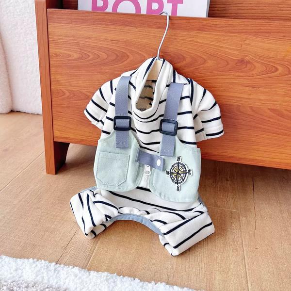 Striped Workshop Onesies Pajamas