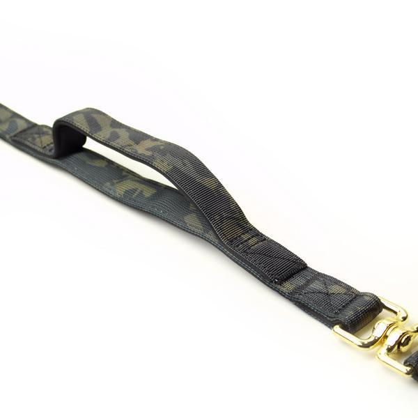 Luxe Leash 6FT with industrial strength spring clasp and neoprene lined handle