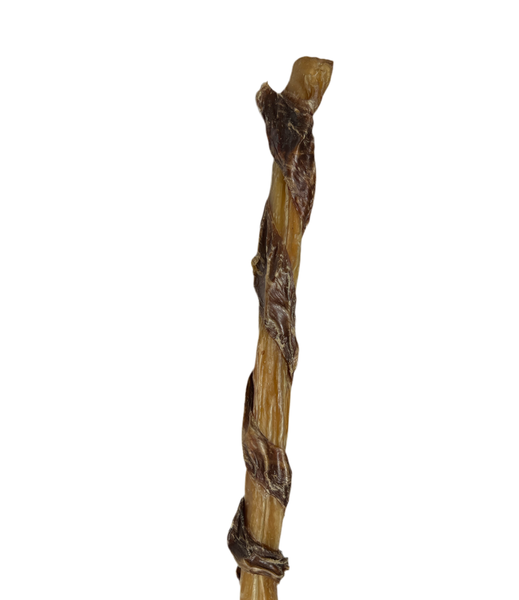 Jerky Wrapped Bully Stick Chew