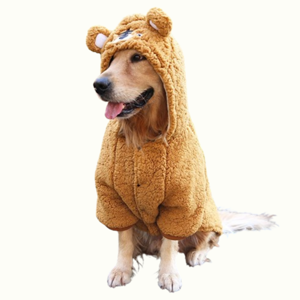 Tiger Panda and Fox Hoodie Pet Costumes