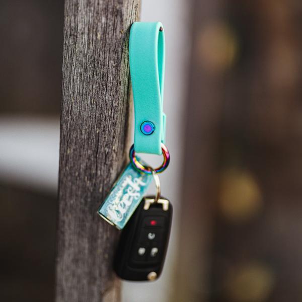 Matching Keychain Id Tag Holder