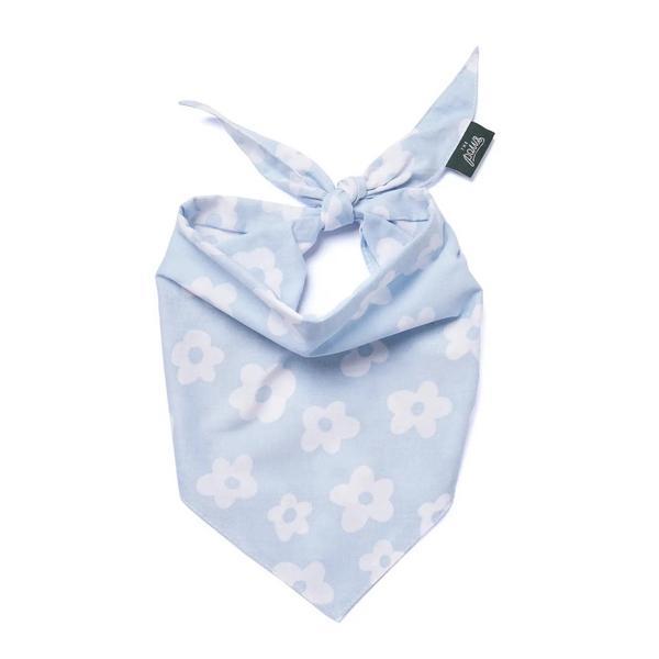 Retro White Flower Bandana