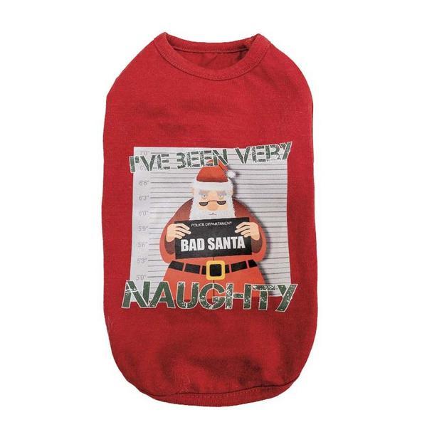 Christmas Naughty Santa Shirt