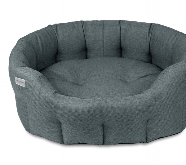 Round Morland Bed Iron Grey