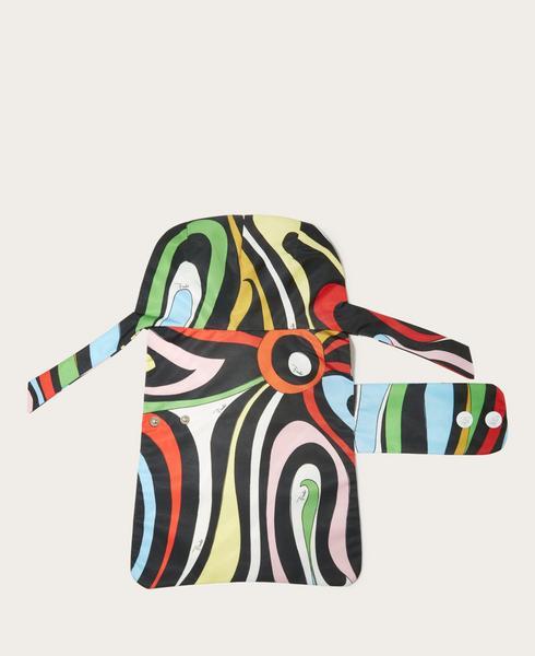 Marmo-Print Raincoat